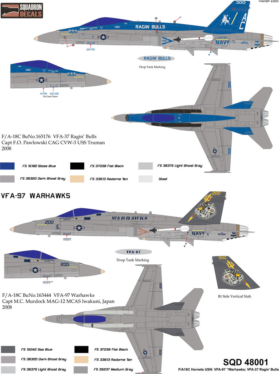 1/48 F-18C ゴールデンドラゴンズ'インデペンデンス' SP68