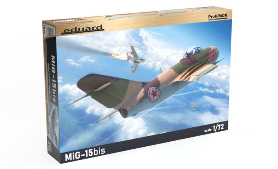 1/72 MiG15bis Soviet Cold War Jet Fighter (Profi-Pack Plastic Kit