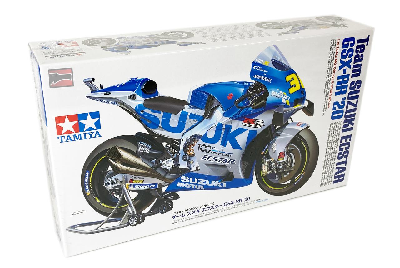 TAMIYA GSX-RR '20 プラモデル タミヤ 1/12 チーム スズキ エクスター GSX-RR '20 オートバイ