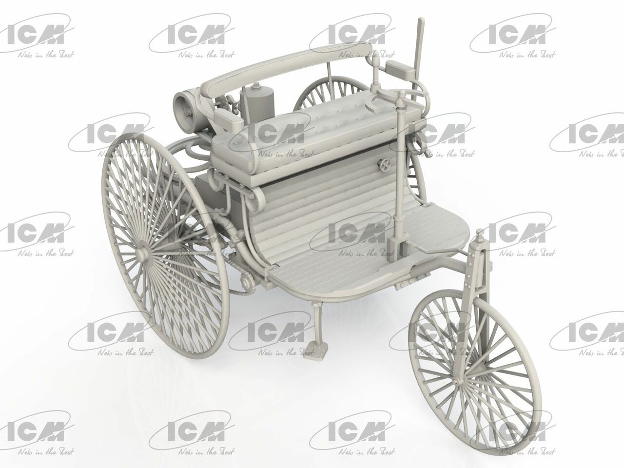1/24 ICM Benz Patent-Motorwagen 1886 EASY version - Squadron.com