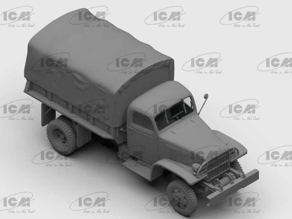 1/35 ICM G7117 US Military Truck Plastic Model Kit - Squadron.com