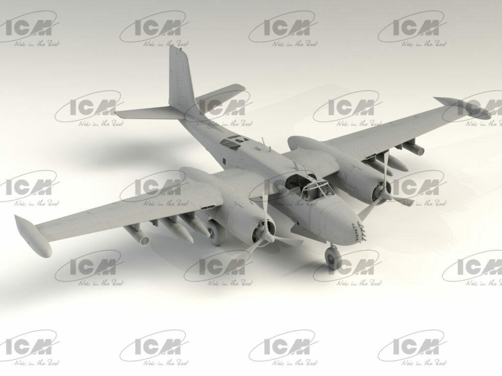 ICM 1/48 B-26K Counter Invader プラモデル 1/48 ICM B-26K Counter Invader (early) Plastic Model Kit