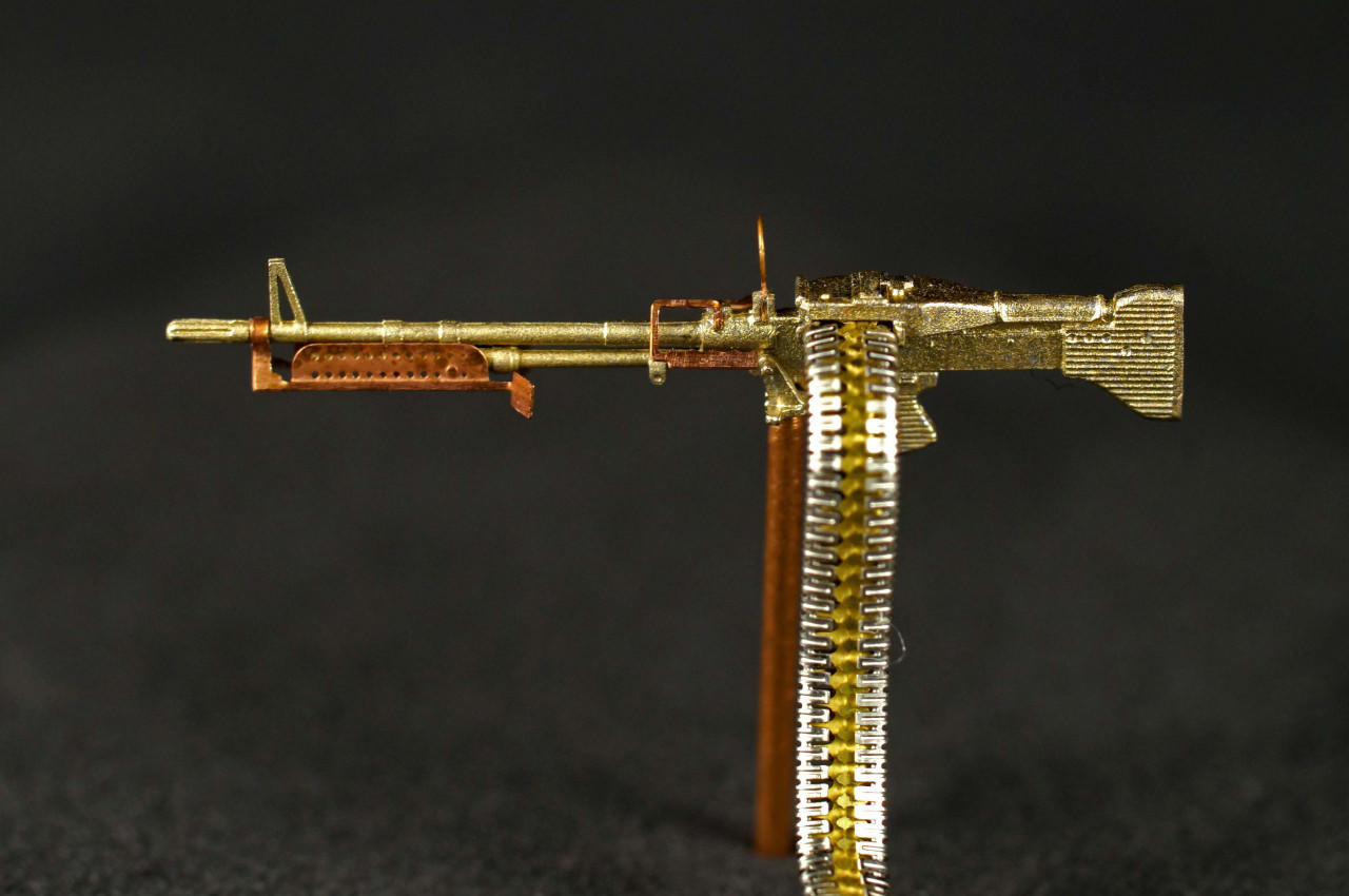 激レア★マイクロマシン★MICRO MACHINES★WILDCAT 1/48 Mini World M60 machine gun on (mount variant) (USA