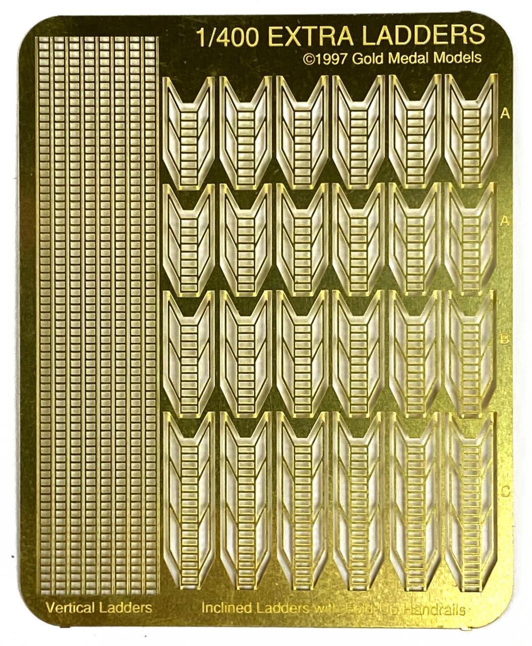 medal build  1/8スケール 1/400 Gold Medal Extra Ladders Photo Etch Set - Squadron.com