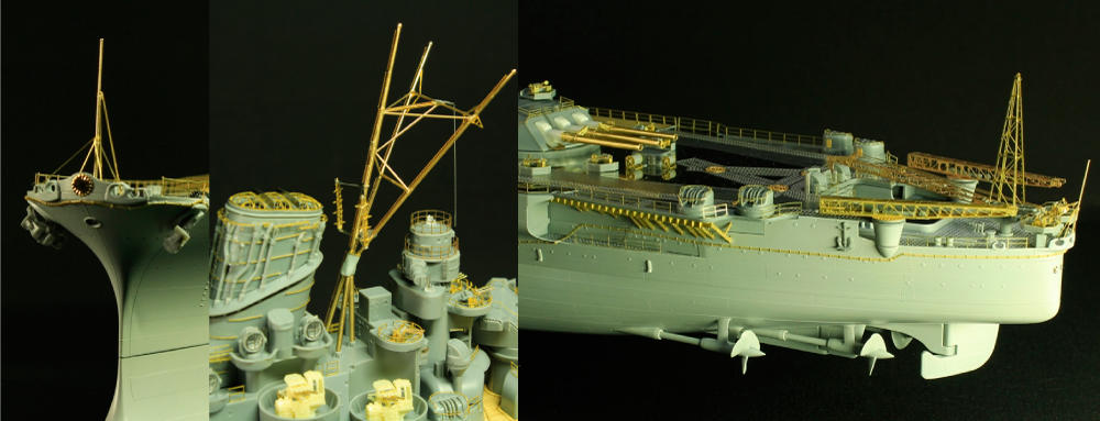 1/350 Pontos Model IJN Yamato Detail up set (New Tool