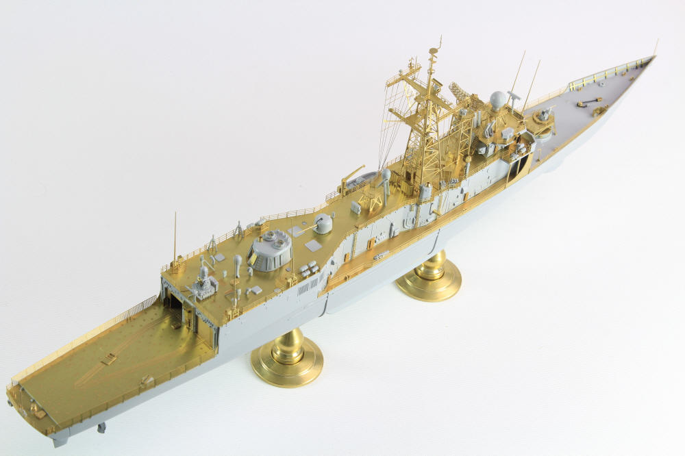 1/350 Pontos Model USS FFG Oliver Hazard Perry Class Detail