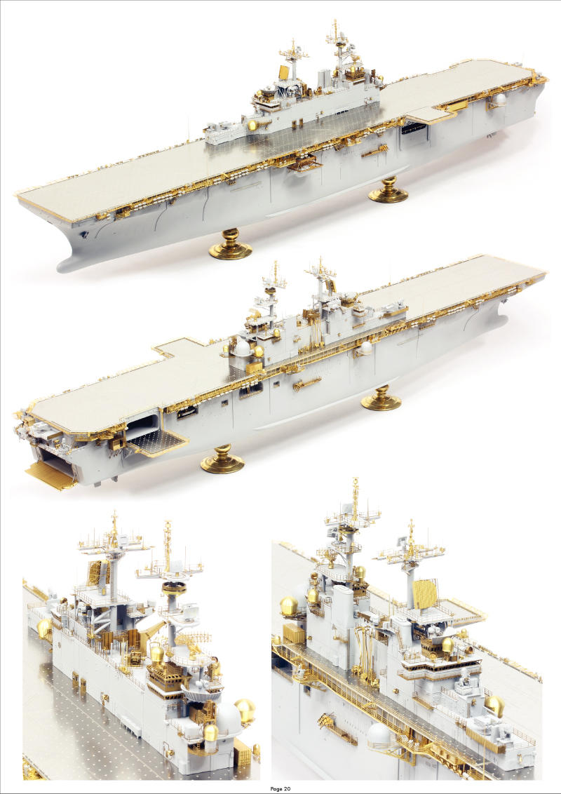 1/350 Pontos Model USS LHD-1 WASP Detail up set - Squadron.com