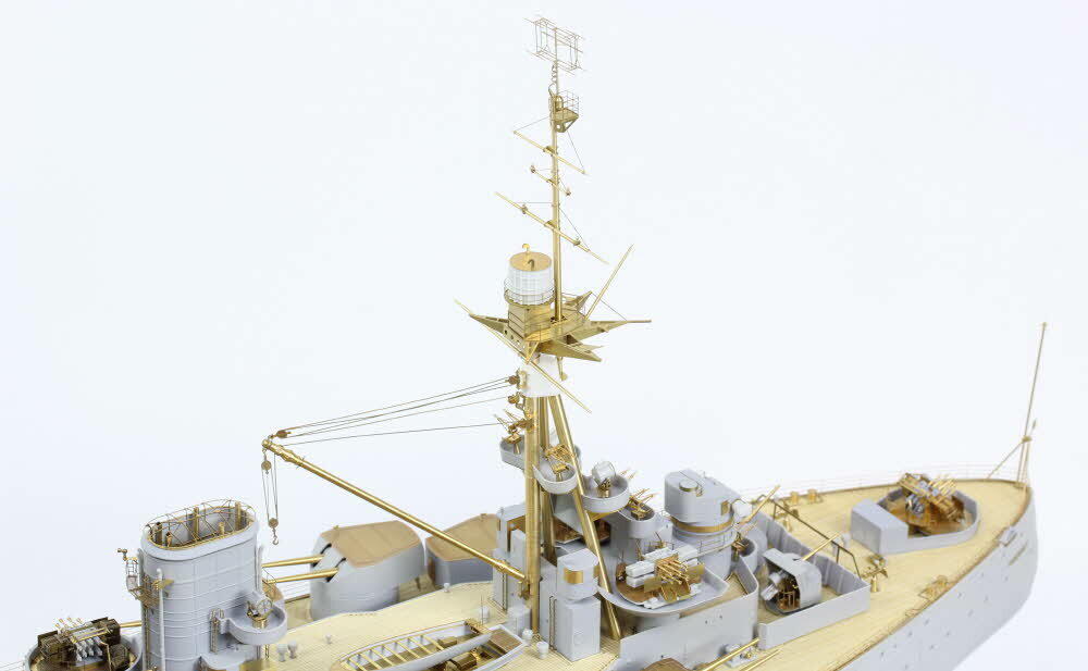 Aber 1:200 Jeu De Canons Pour HMS Rodney Ou Nelson - 405mm X 9 Et 152mm - Pologne