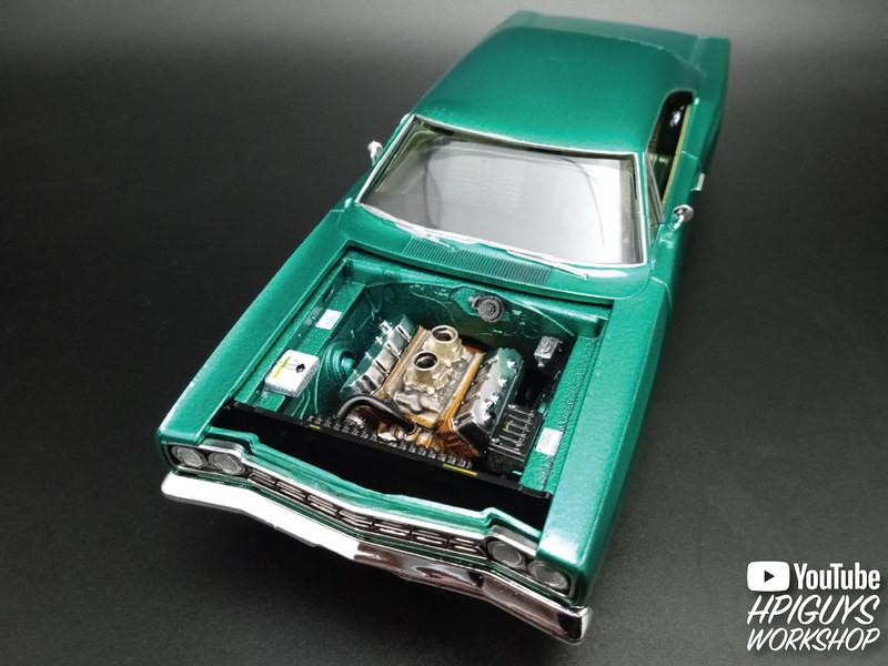 1/25 AMT 1968 Plymouth Roadrunner Customizing Car Plastic Model