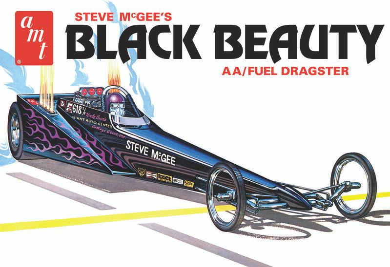 1/25 AMT Steve McGee's Black Beauty AA/Fuel Dragster - Squadron.com