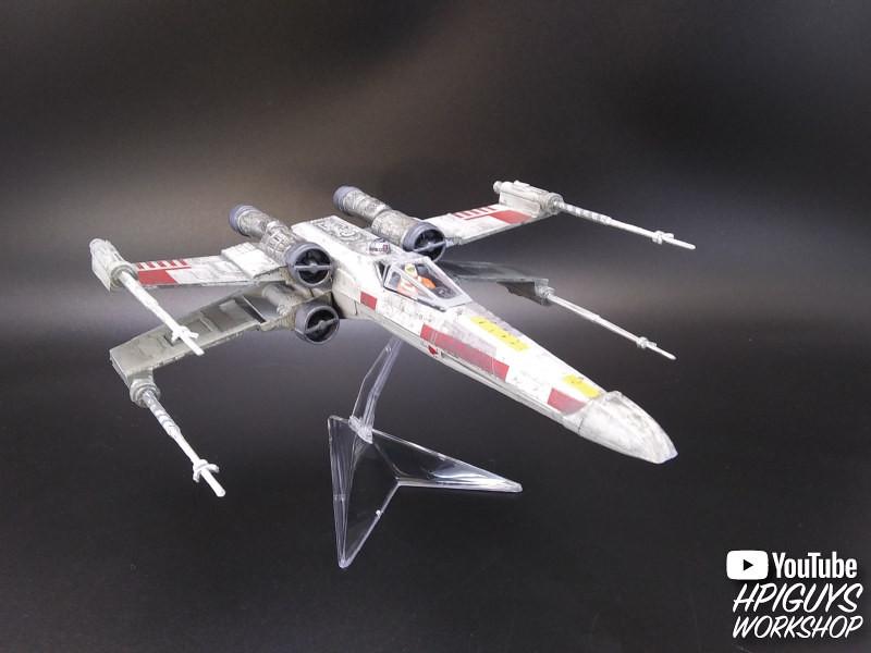 特撮 amt X-WING Fighter Plus Pack X-wing Fighter Flight Display 1/43 Plastic AMT/ERTL Model