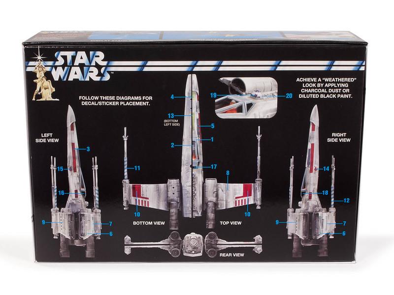 1/63 MPC Star Wars A New Hope: X-Wing Fighter (Snap) - Squadron.com