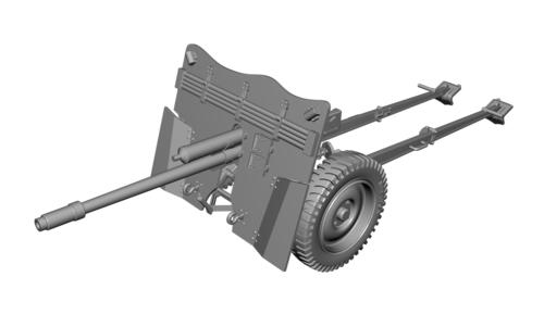1/35 Special Armour kanon 3.7 cm KPUV vz.37M / 3.7 cm Pak M 37 (t