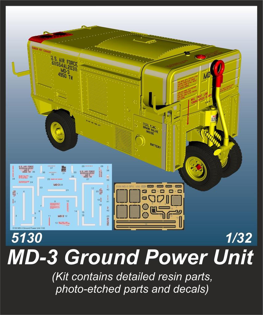 1/32 CMK MD-3 Ground Power Unit Resin - Squadron.com