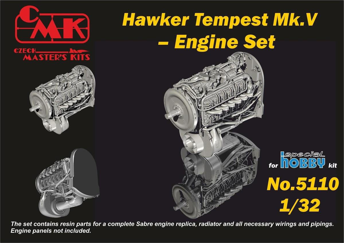 その他 32Hobby Tempest Mk.VI 1/32 Special Hobby Models 1/32 HAWKER TEMPEST Mk.VI British Post