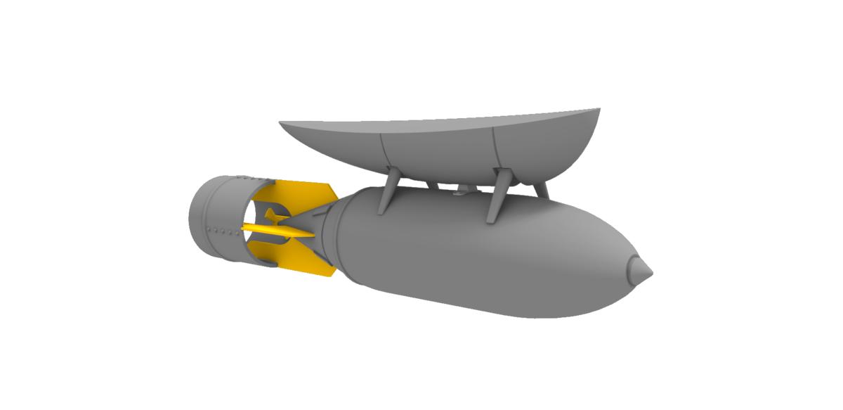 1/48 CMK Tempest Bomb Racks & 500 Lb Bombs Resin - Squadron.com