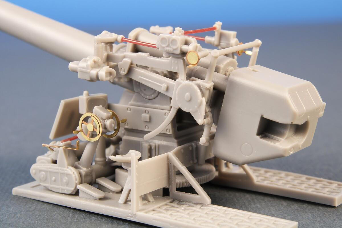 1/72 CMK 15 cm TbtsK C/36 WWII German Destroyer Gun Resin