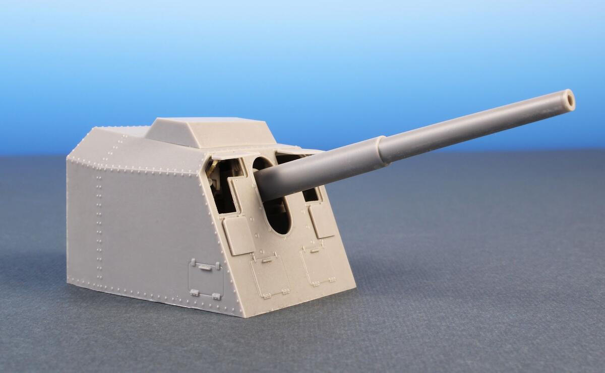 1/72 CMK 15 cm TbtsK C/36 WWII German Destroyer Gun Resin