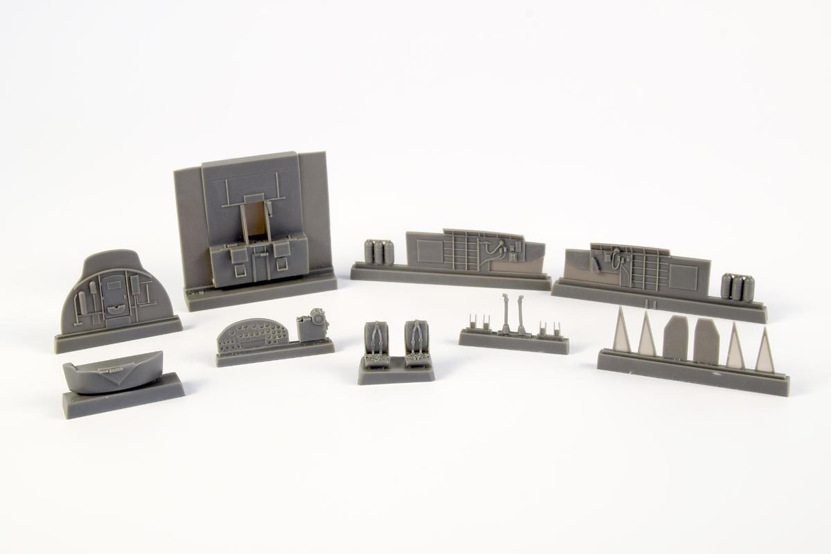1/72 CMK Boeing B-17G Cockpit Set for Airfix kit Resin - Squadron.com