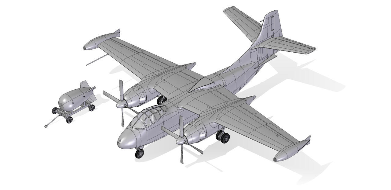 1/72 Roden AJ-1 Savage Carrier Based Medium Bomber - Squadron.com