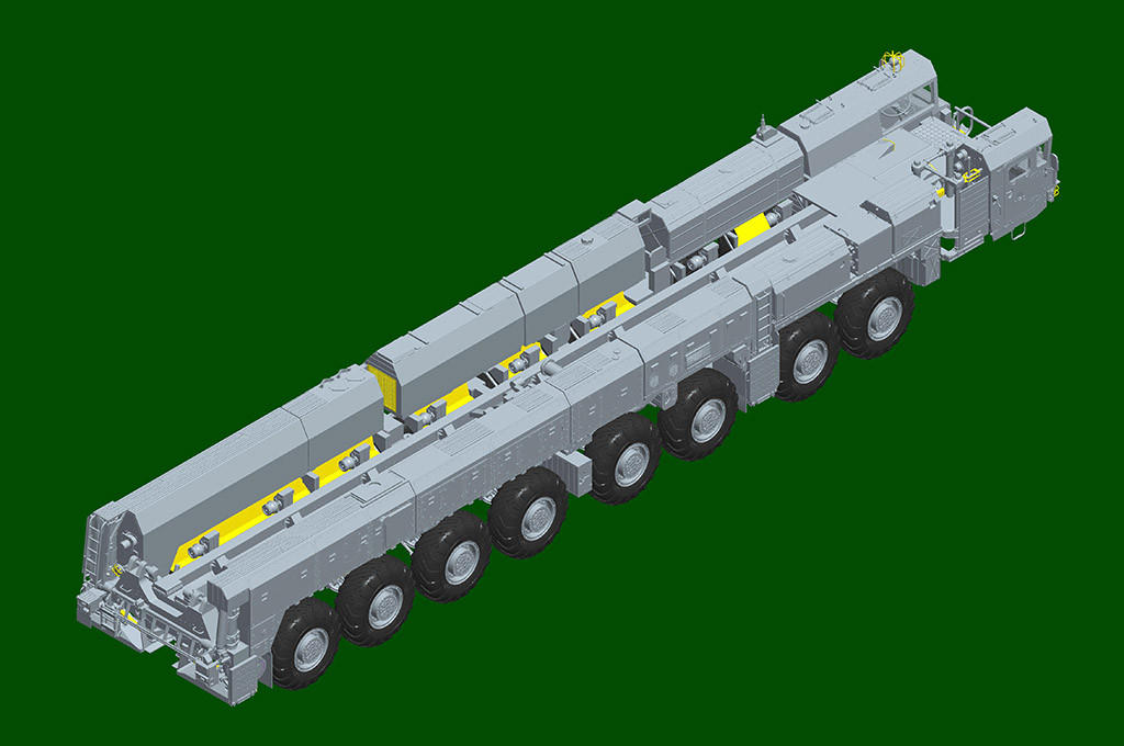 1/35 Trumpeter 15U175 TEL of RS-12M1 Topol-M ICBM Complex