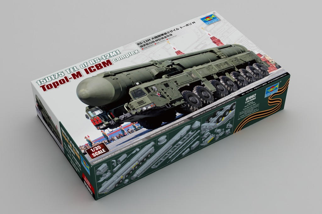 1/35 Trumpeter 15U175 TEL of RS-12M1 Topol-M ICBM Complex