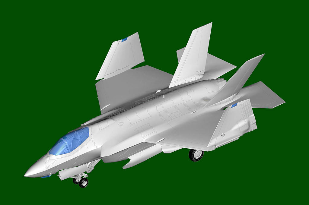 1/32 Trumpeter F-35C Lightning Plastic Model Kit - Squadron.com