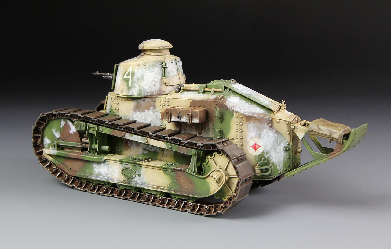 その他 Zvezda Char Mitrailleur FT 17 1:35 1/35 Meng French FT-17 Light Tank (Cast Turret) - Squadron.com