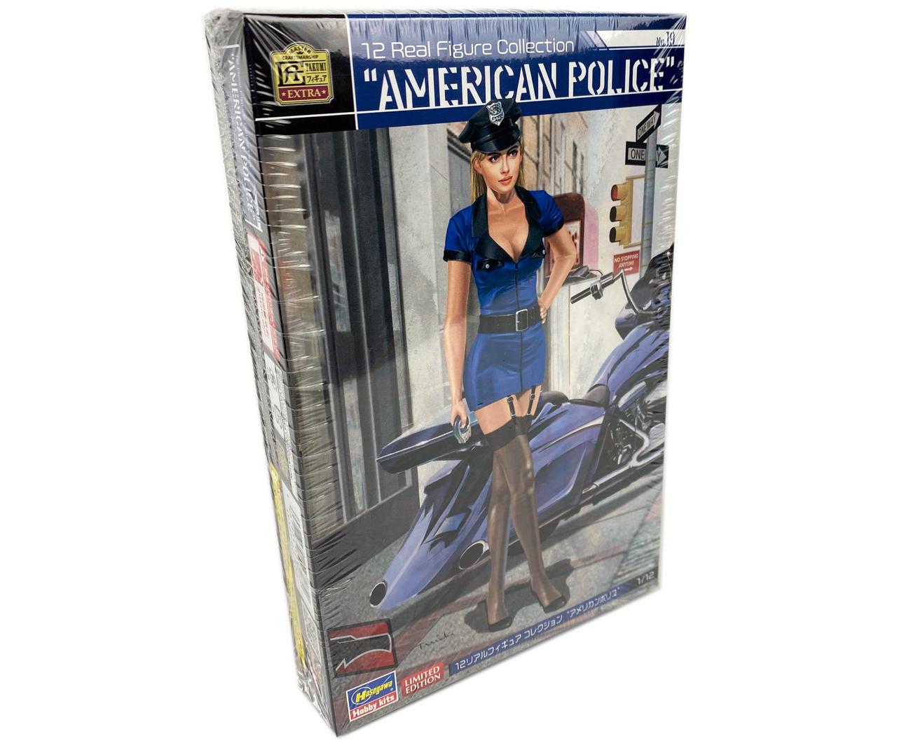 超激得低価ハセガワ1/12リアルフィギュア　AMERICAN POLICE アメリカンポリス　塗装完成品 その他