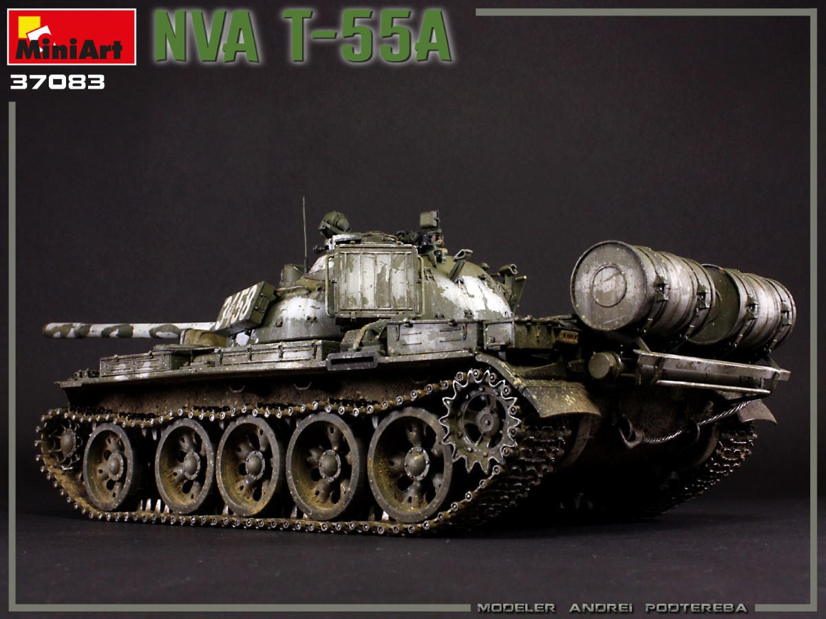 1/35 Miniart NVA T-55A Tank Plastic Model Kit - Squadron.com 1/35 Miniart NVA T-55A Tank Plastic Model Kit - Squadron.com