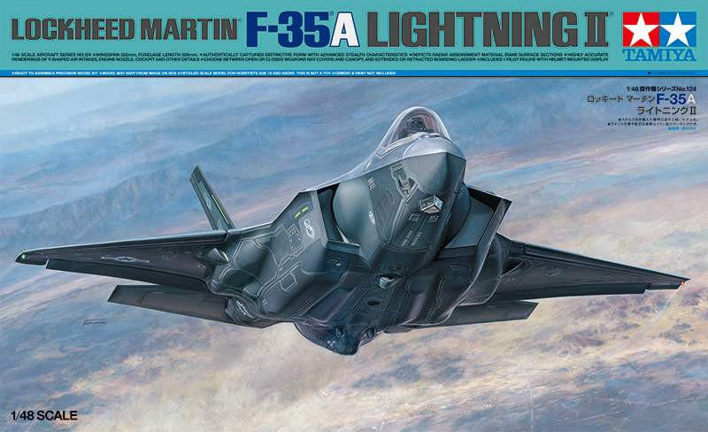 1/48 Tamiya F-35A Lightning II Plastic Model Kit 