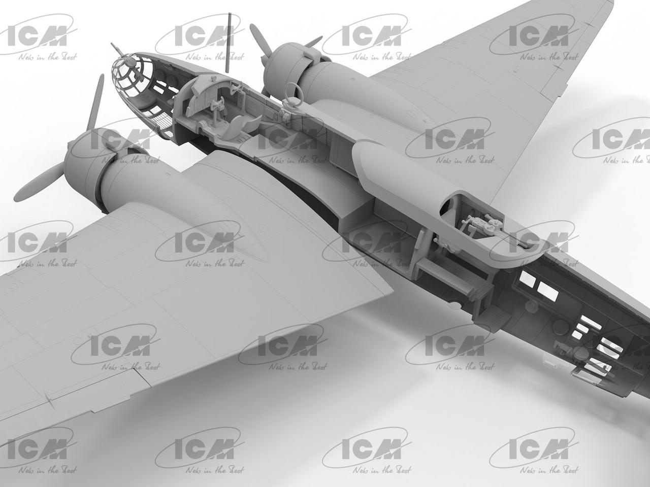 TYPE 97-2 HEAVY BOMBER ki-21-Ⅱ Revell Mitsubishi Type-97 Heavy Bomber Ki-21-II (Sally), Revell