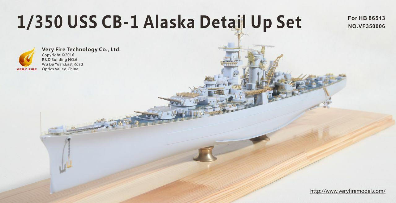 1/350 Very Fire USS Alaska CB-1 Super Detail Set - Squadron.com