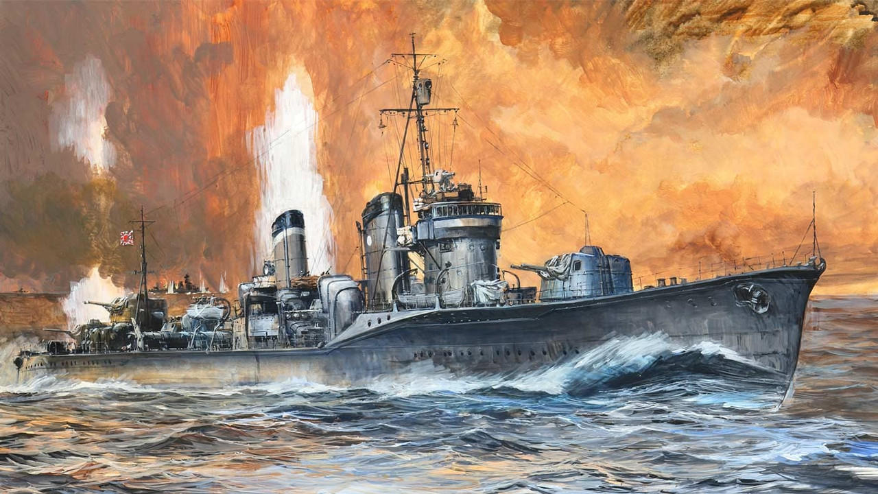 1/700 Pitroad Skywave IJN Destroyer Fubuki (Rebox W106) - Squadron.com