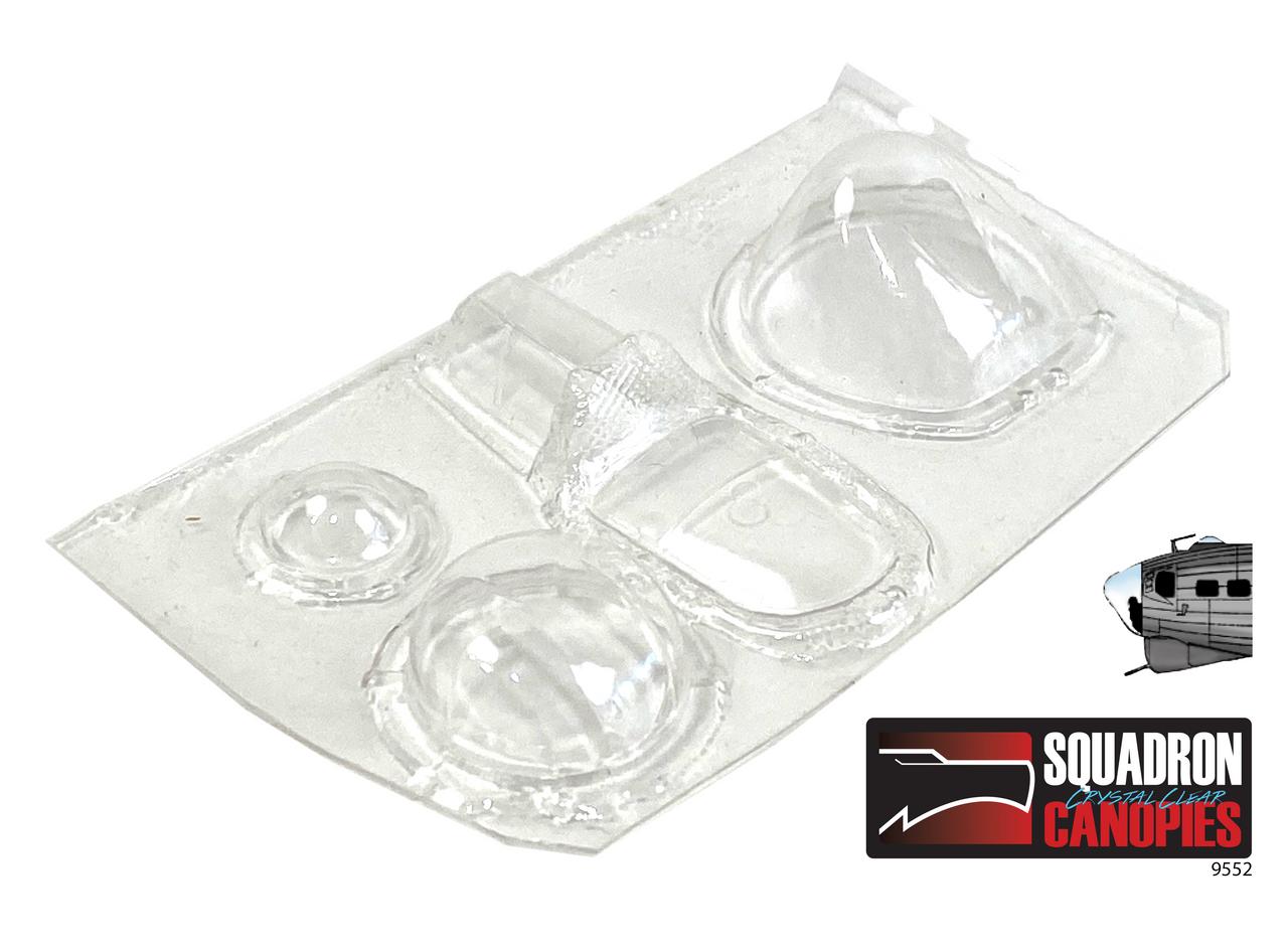 1/48 Squadron Crystal Clear Canopy - Boeing B-17G Flying Fortress