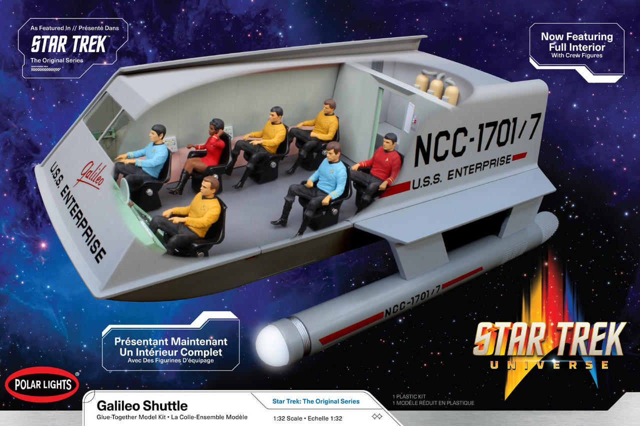 Star Trek Galileo II プラモデル Amazon.com: Star Trek Special Edition Galileo 2 Shuttlecraft