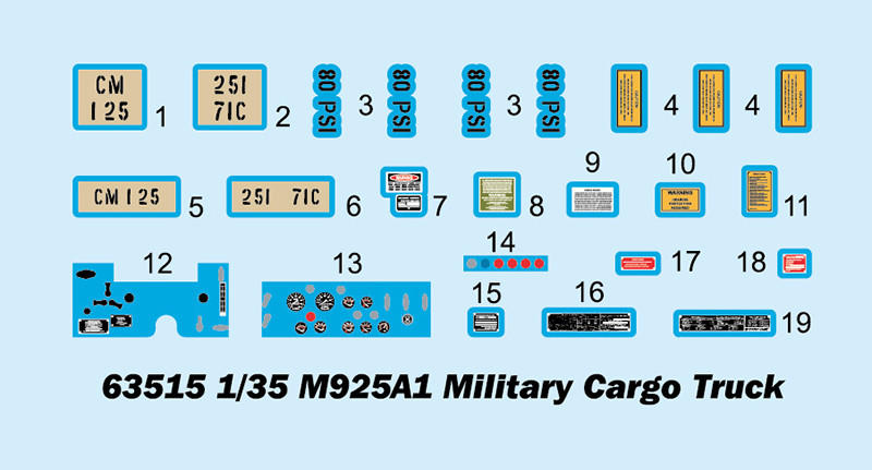 1/35 I Love Kit M925A1 Military Cargo Truck - Squadron.com