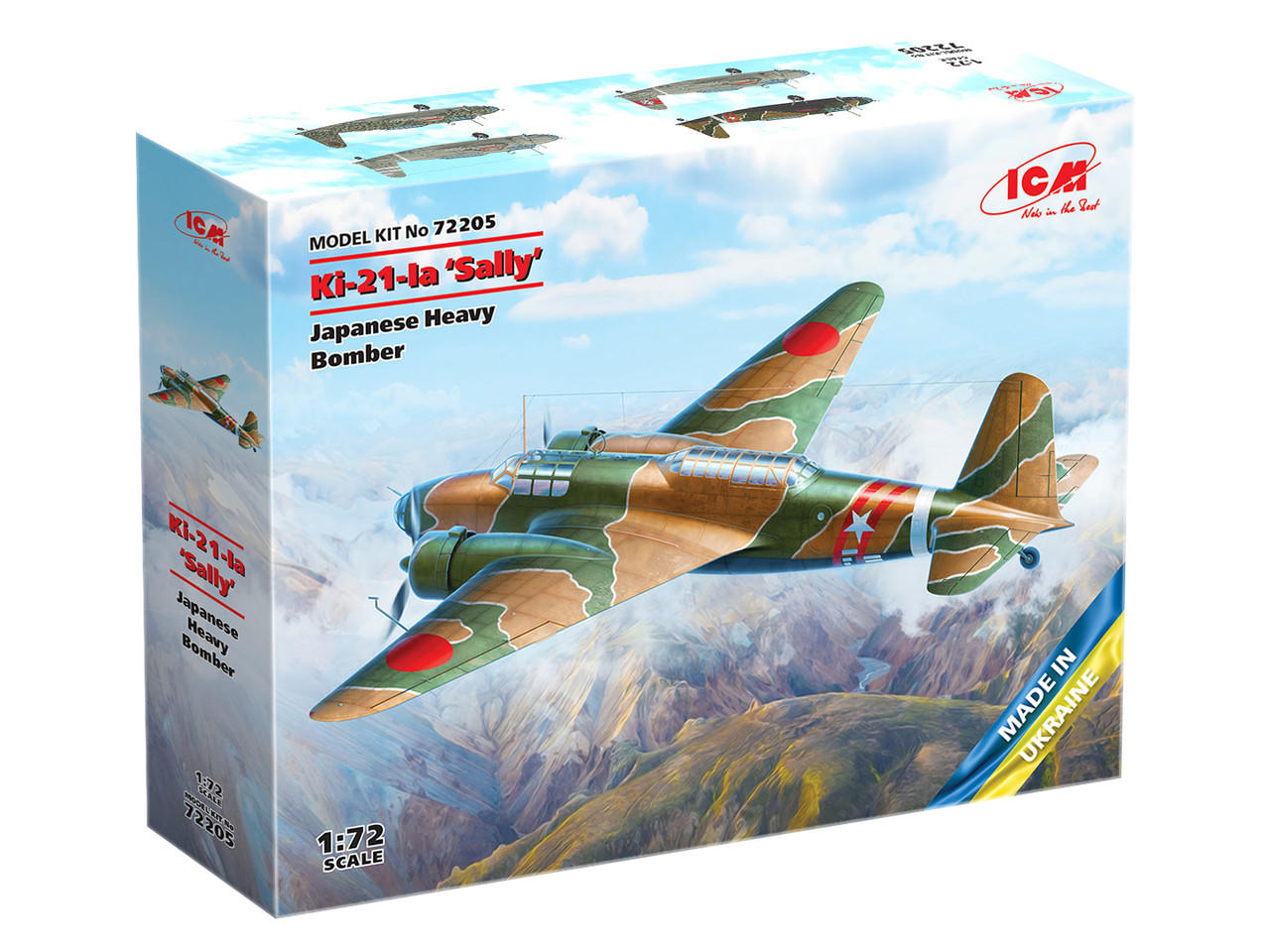 1/72 ICM Ki-21-Ia Sally Japanese Heavy Bomber - Squadron.com