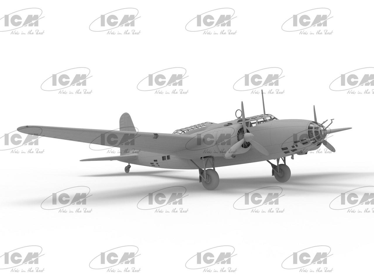 ICM 72203 - Plastic Military Airraft Model Kit Ki-21-Ib 'Sally', Japanese  Heavy Bomber - Scale 1:72