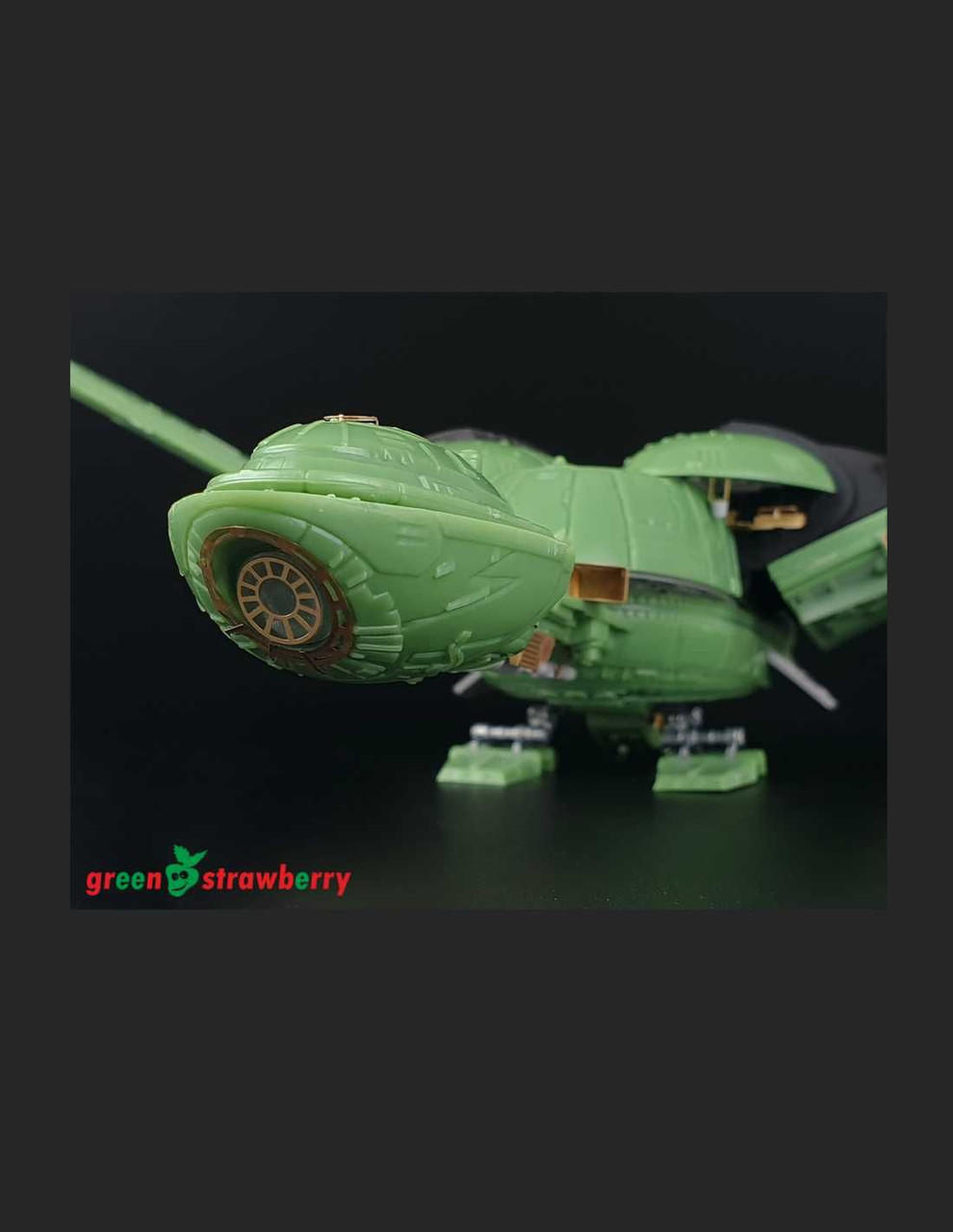 1/350 Green Strawberry Klingon Bird of Prey - B rel class Upgrade