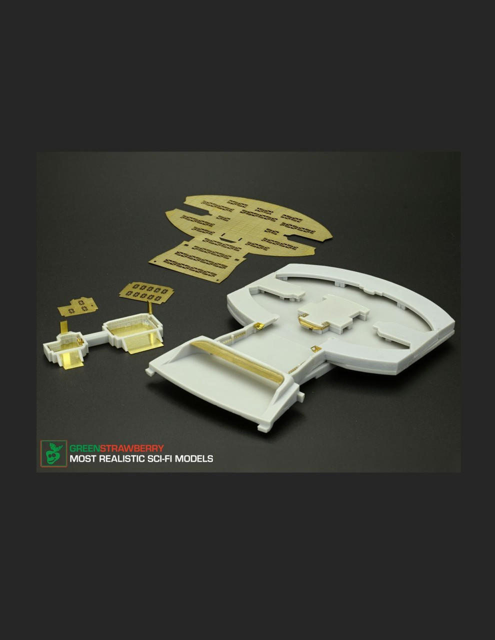 1/670 Green Strawberry USS Voyager NCC-74656 - Landing gear