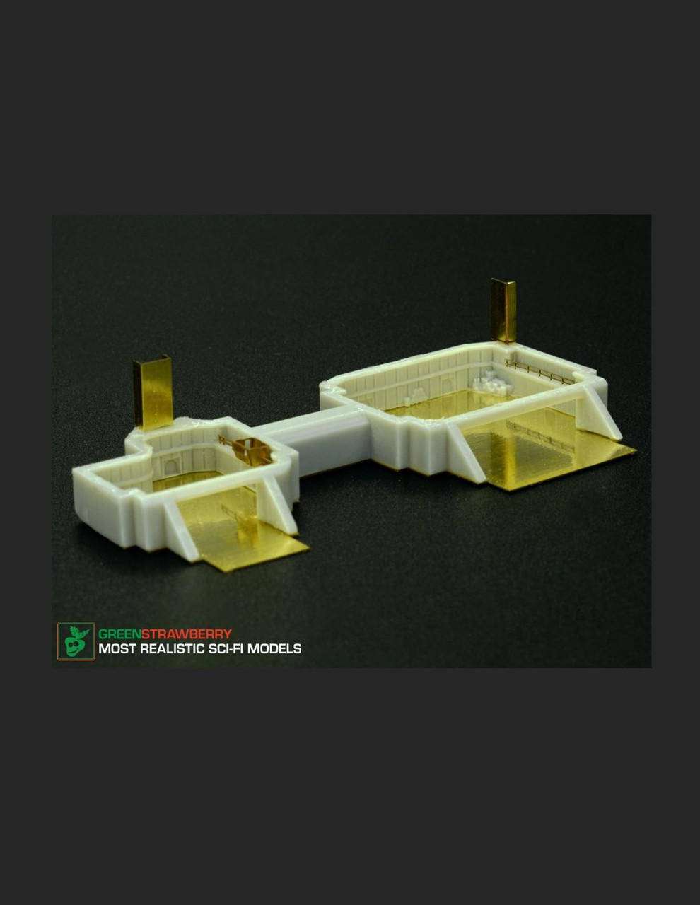 1/670 Green Strawberry USS Voyager NCC-74656 - Landing gear