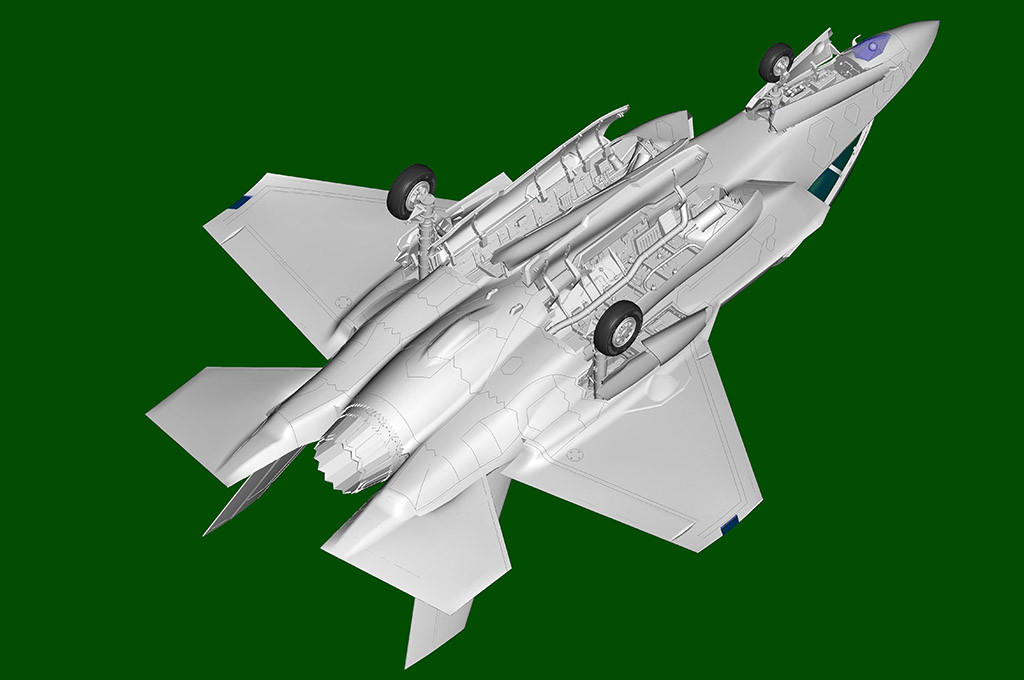 1/32 Trumpeter F-35A Lightning Plastic Model Kit - Squadron.com