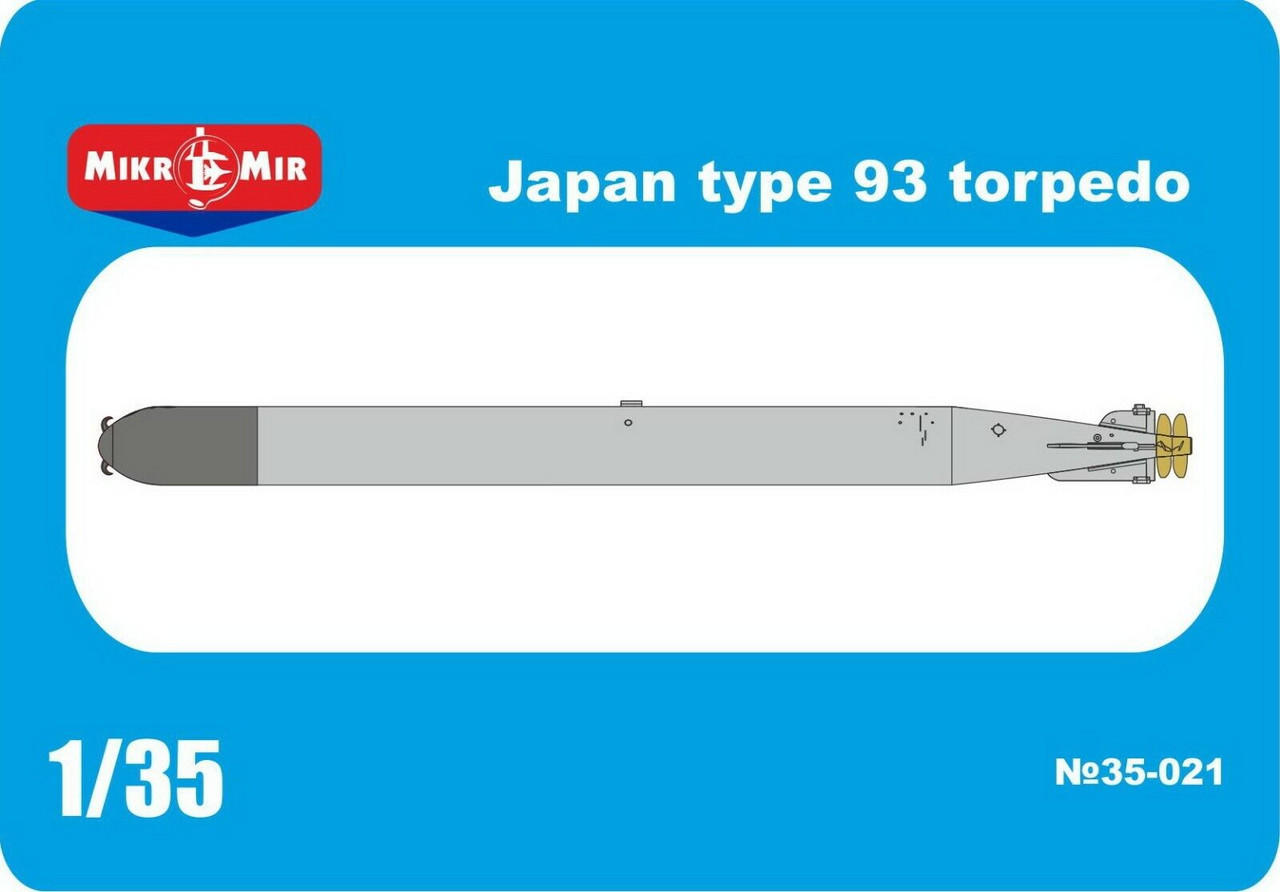 1/35 Mikro Mir IJN Type 93 Torpedo (Long Lance) - Squadron.com