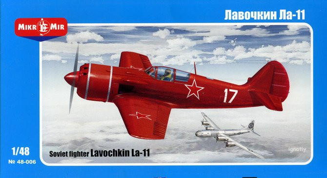 1/48 Mikro Mir Soviet Fighter Lavochkin La-11 - Squadron.com