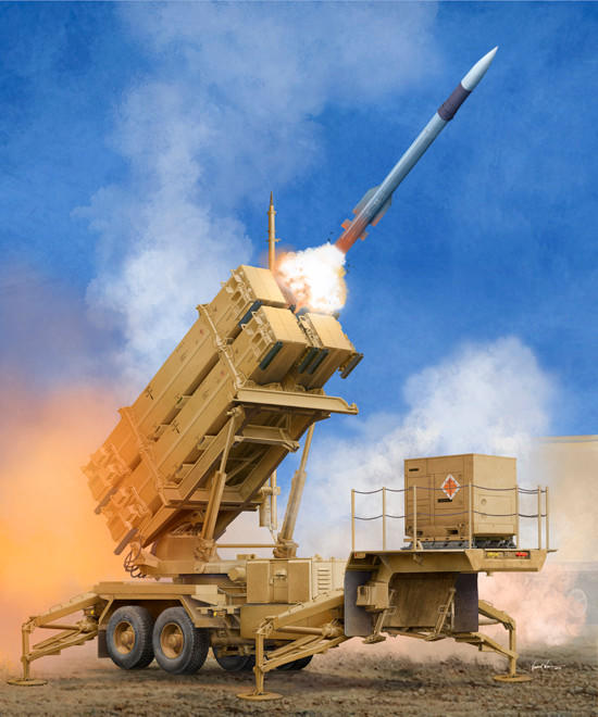 MIM-104F PATRIOT 1/35 スケール　プラモデル M901 Launching Station and MIM-104F PATRIOT, AFV Club