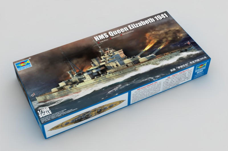 1/700 Trumpeter HMS Queen Elizabeth 1941 - Squadron.com