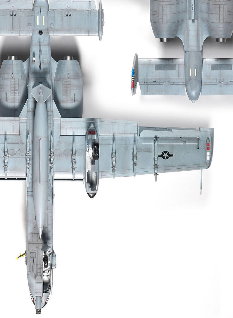 A-10C Thunderbolt II Brassin Eduard - ED648923 A-10C wheels for 1