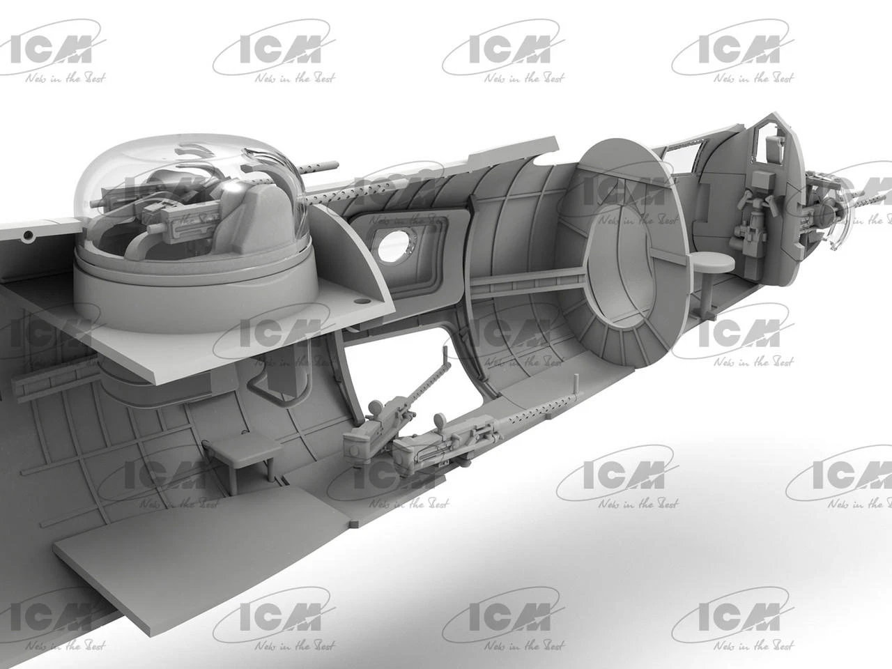 Kit Correctif Hélices B-26B/C Marauder CMK Au 1:48 - Pour Maquette ICM - Neuf Sous Blister