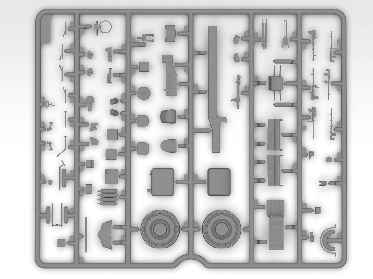 1/48 ICM Ki-21-Ib Sally Japanese Heavy Bomber Plastic Model Kit